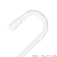 ユメミグサ S字フック　　φ5x75ｍｍ　ブラック　PE被膜鉄線 OSー21BK　1袋（4個）