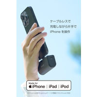 モバイルバッテリー 5000mAh 直挿し Lightning端子一体型 ブラック EC-C29LBK エレコム 1個（直送品）