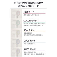理美容器具 ハンドドライヤー マイナスイオン ディフューザー付 ホワイトTD863A-W テスコム 1個（直送品）
