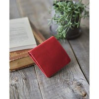 オフィススリーワークス 良品工房 日本製牛革二つ折財布 25-6368-610 1箱（直送品）