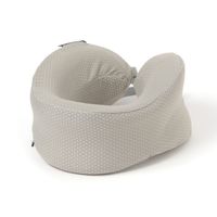 (TRAVEL)低反発ネックピロー グレー LAKOLE/ラコレ