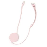 6WAYケーブル ピンク LAKOLE/ラコレ