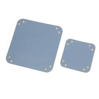 小物トレー　FLOWERインテリアトレー ブルー LAKOLE/ラコレ