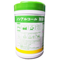 ウェットティッシュ ボトル ノンアルコール 除菌ウェットタオル 本体 1セット (1個(100枚入)×24) コーヨー化成