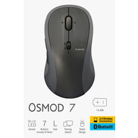 ワイヤレスマウス 静音 Bluetooth 無線(USB) 両対応 7ボタン 黒 M-MY40MBSBK-G エレコム 1個