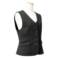 フォーク nuovo ニットベスト チャコールグレー １５号 FV36412-55-15（わけあり品）