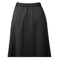 フォーク nuovo 後ゴムニットAラインスカート チャコールグレー １７号 FS46032ー55ー17（わけあり品）