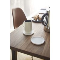 立体コースター タワー（tower）丸型 ホワイト 2538 1個 シリコンコースター ソーサー スタッキング可能 山崎実業