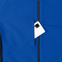 アイトス 長袖ブルゾン(男女兼用) ブルー M 4201-006-M 4201 1着（直送品）