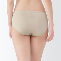 無印良品 レディース 婦人 なめらかミディショーツ 婦人Ｍ ライトベージュ 良品計画