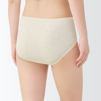 無印良品 レディース 婦人 フライス編みハイライズショーツ 婦人Ｍ アイボリー 良品計画