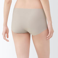 無印良品 レディース 婦人 肌あたりがやさしいリブショーツ 婦人Ｌ サンドベージュ 良品計画