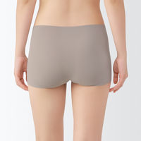 無印良品 レディース 婦人 ひびきにくいボクサーショーツ 婦人Ｍ モカブラウン 良品計画