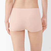 無印良品 レディース 婦人 ひびきにくいボクサーショーツ 婦人Ｍ アプリコット 良品計画