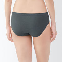 無印良品 レディース 婦人 ストレッチサニタリーショーツ 婦人Ｓ ダークグレー 良品計画