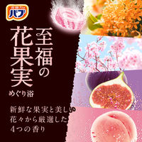 バブ 至福の花果実めぐり浴 1セット（1箱（12錠入）×4） 入浴剤 透明タイプ 花王