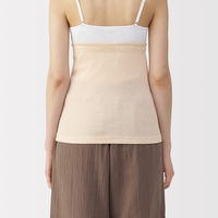 無印良品 レディース 婦人 無染色はらまき 婦人Ｌ ブラウンボーダー 良品計画