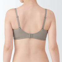 無印良品 レディース 婦人 ノンワイヤー胸の形を整えるブラジャー プラスサイズ Ｌ＋ モカブラウン 良品計画