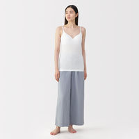 無印良品 レディース 婦人 なめらかブラキャミソール 婦人Ｍ 白 良品計画