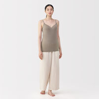 無印良品 レディース 婦人 なめらかブラキャミソール 婦人Ｍ モカブラウン 良品計画