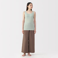 無印良品 レディース 婦人 なめらかブラタンクトップ 婦人Ｓ ライトグリーン 良品計画