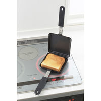 ヨシカワ IH対応鉄製ホットサンドメーカー YJ3743 1個（直送品）