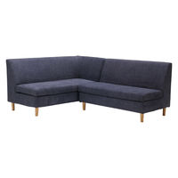 【軒先渡し】光製作所 エルカミノR カウチL専用カバー ソファカバーのみ ネイビー 1台（直送品）