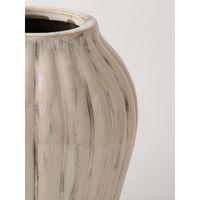 東京かんかん 花瓶 セラミックベース 直径16.5×高さ20cm 416126 1個（直送品）