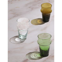 東京かんかん コップ 170ml S モロッコ チャイグラス ガラス クリア 417970 1個（直送品）