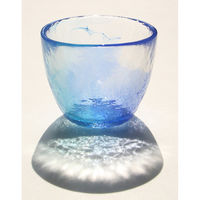 ワールド・クリエイト コップ 170ml 空のいろどり ガラス 青空 427898 1個（直送品）