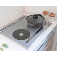 ワールド・クリエイト IHマット IHシリコーンマット 直径21.5cm チャコールグレー 451066 1個（直送品）