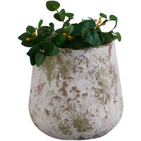 アビテ 植木鉢 モスティーク エッグポット M 直径14cm フラワーポット 459950 1個（直送品）