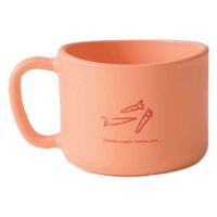 ナカジマ コップ 200ml Mogugu どーぶつ プラスチック ウサギ 471637 1個（直送品）