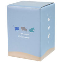 逸品社 グラス 390ml uminoikimono ガラス サメ 471792 1個（直送品）