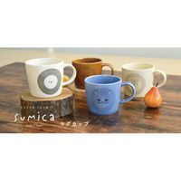 逸品社 マグカップ 300ml sumica 陶磁器 シマエナガ 472317 1個（直送品）