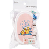 スケーター シール容器 抗菌シール容器3Pセット プーコスチューム 474825 1個（直送品）