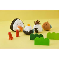 逸品社 マスコット ぎゅっとおにぎりさん おにぎり ぬいぐるみ 昆布 475604 1個（直送品）