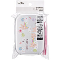スケーター 弁当箱 370ml アルミ弁当箱 ラビットガーデン 475788 1個（直送品）