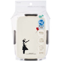 スケーター 弁当箱 1段 650ml 抗菌4点ロックランチ ブランダライズド 475875 1個（直送品）