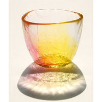 ワールド・クリエイト コップ 170ml 空のいろどり ガラス 夕焼け 427899 1個（直送品）