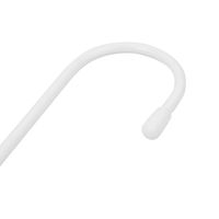 ユメミグサ S字フック　　φ5x150ｍｍ　ホワイト　PE被膜鉄線 OSー23WH　1セット（1袋(2個)×5）