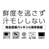 食品保存容器 ユニックス タイトロック 210ml 1個 アスベル