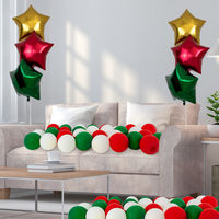 宝興産 バルーンマルシェ バルーンデコレーションキット オーナメント パーティ1袋(ゴム風船40個入) 0723010012 1セット(1袋×12)