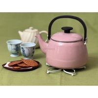 ケトル 2.5L やかん ホーロー アッシュピンク CTP-2.5K.AP 1個 IH・ガス火対応 富士ホーロー