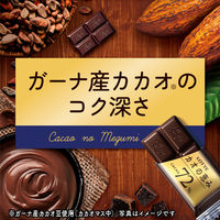 チョコレート菓子 カカオの恵み７２％　シェアパック　124g 1個