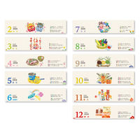 新日本カレンダー 卓上カレンダー 季節の暮らし暦 NK8534(2026) 1セット(3冊)（直送品）