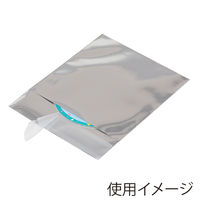 【アルミ蒸着袋】シモジマ HEIKO アルミ蒸着袋(テープ付き) Ｔ 11-11 シルバー 1袋(100枚入) 006794709