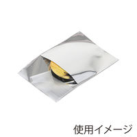 【アルミ蒸着袋】シモジマ HEIKO アルミ蒸着袋(テープ付き) Ｔ 5.5-5.5 シルバー 1セット（1袋(100枚入)×10）