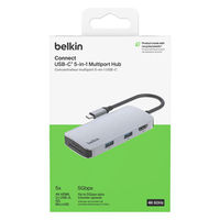 BELKIN Connect 5ーinー1 ハブ AVC007FQSGY-V2 1個
