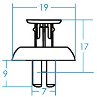 JTC 汎用クリップ(10ケ入り) RD66 1個(10個)（直送品）